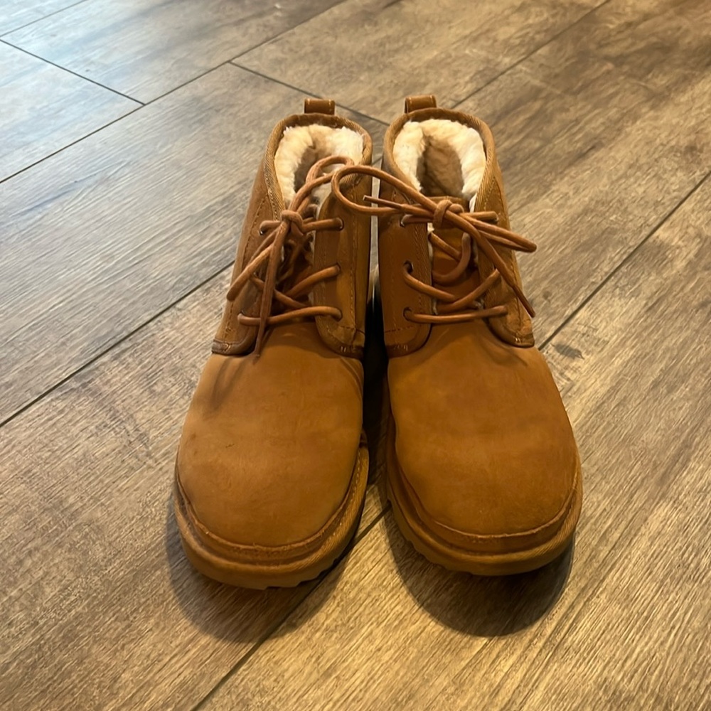 Ugg Booties. Kids size 6 but can fit a women’s 8/8.5.